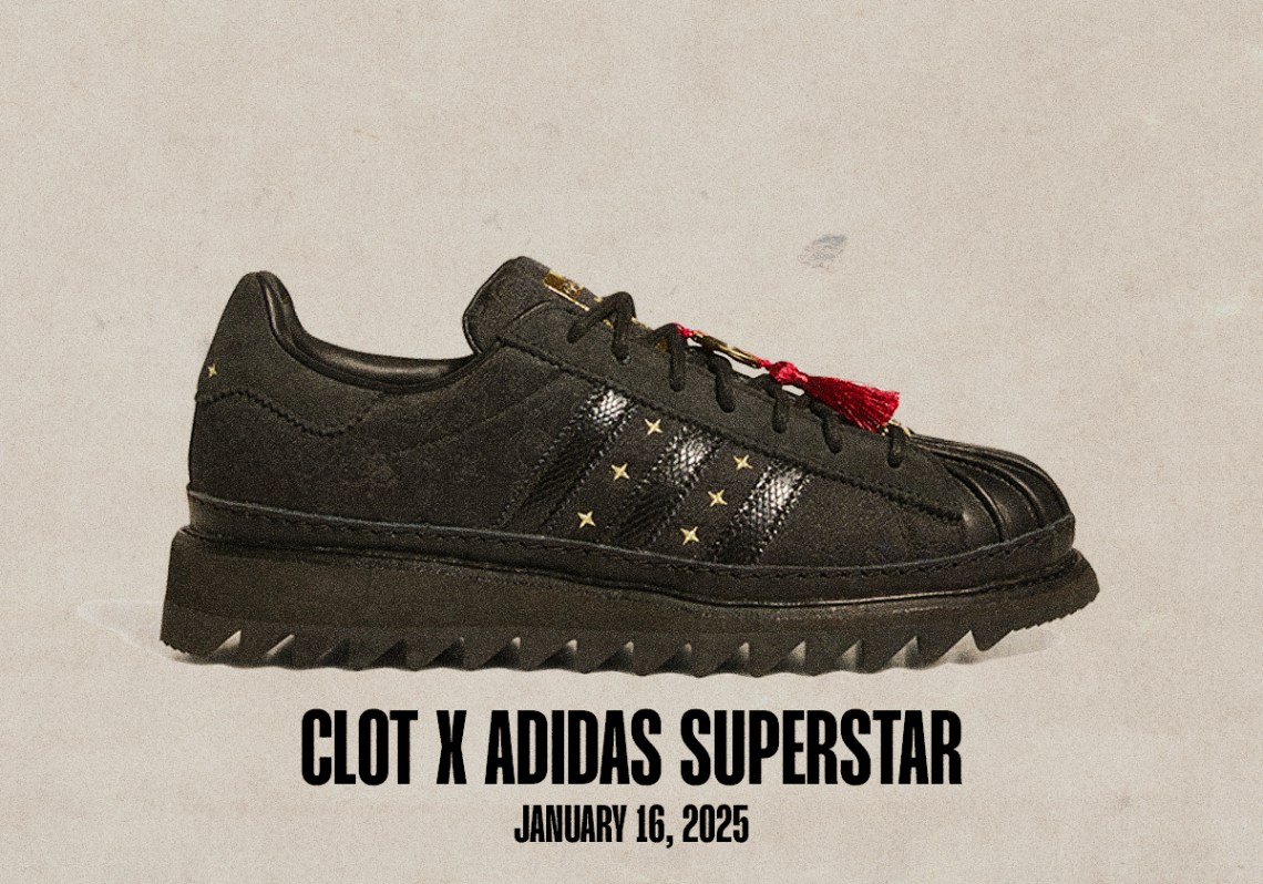 Sneaker Releases January 12 January 18 2025 Clot Adidas Superstar 68e5de