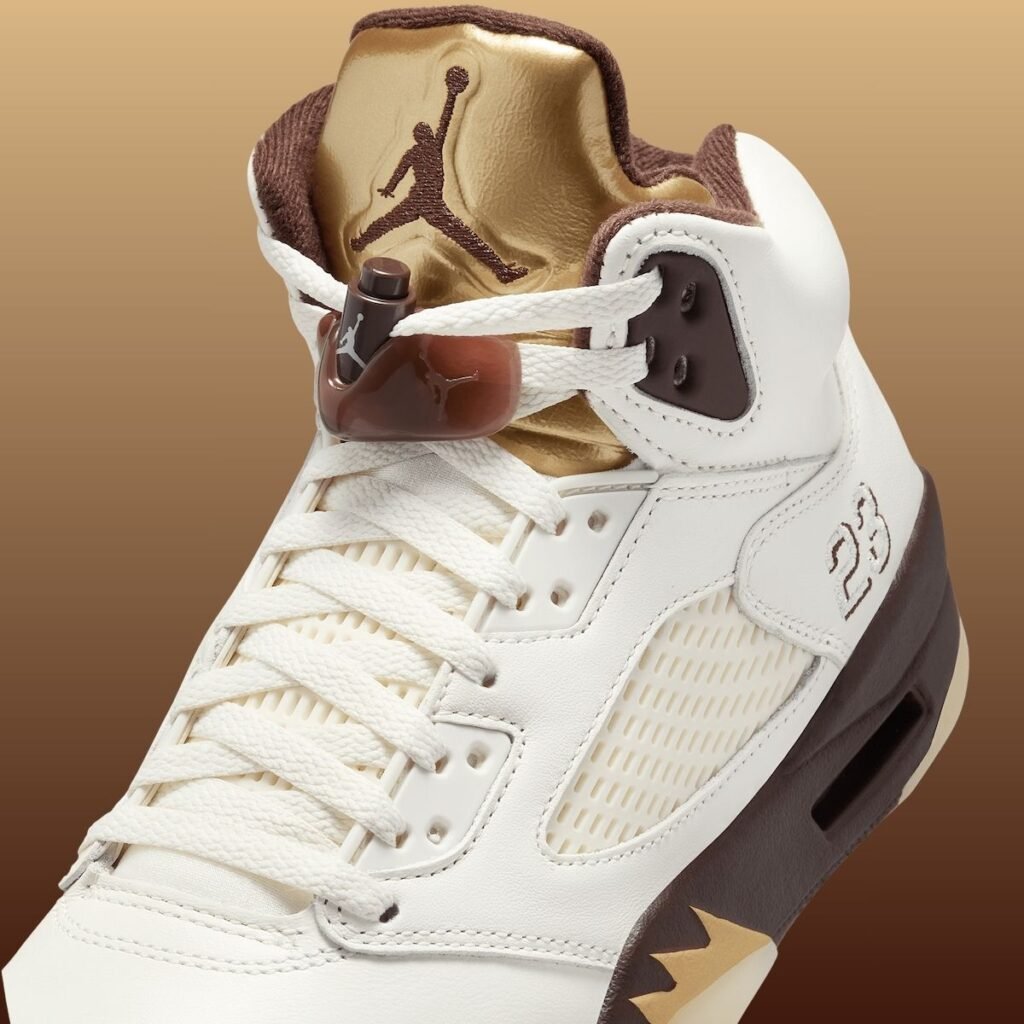 Air Jordan 5 Golden Ticket Earth Metallic Gold DD9336-200 Release Info