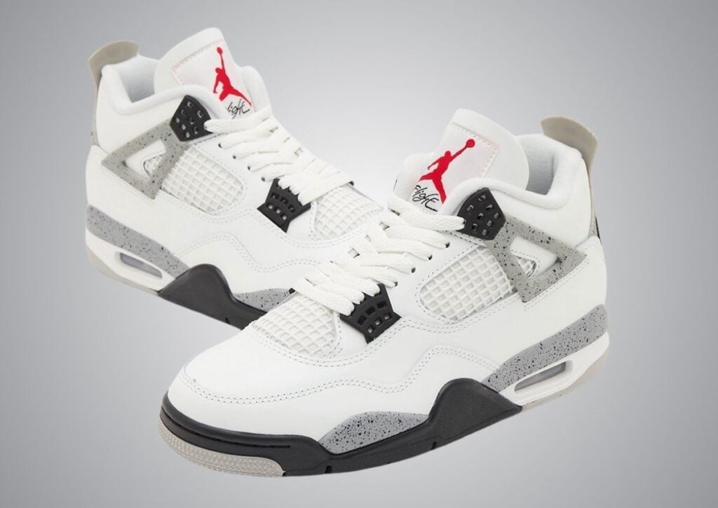 White Cement Air Jordan 4 2025 FV5029-100