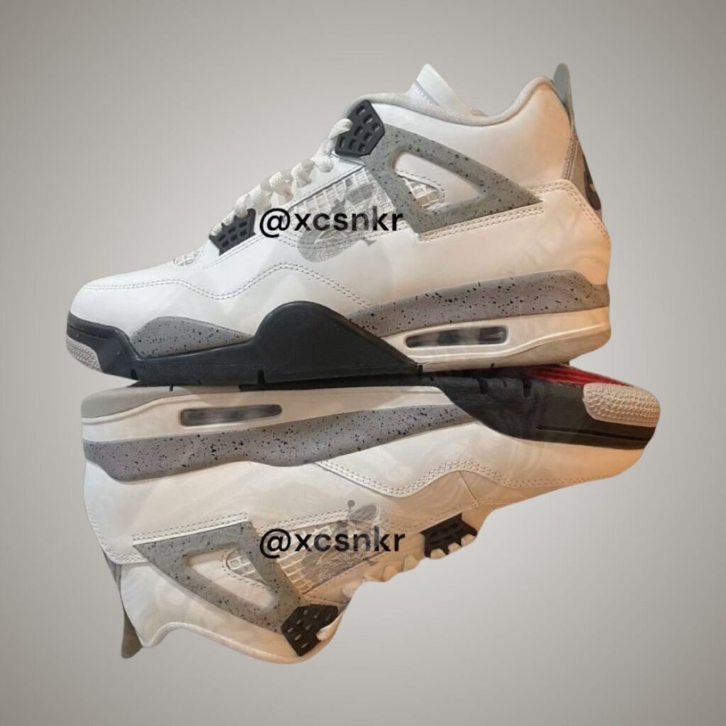 Air Jordan 4 OG White Cement 2025 FV5029-100