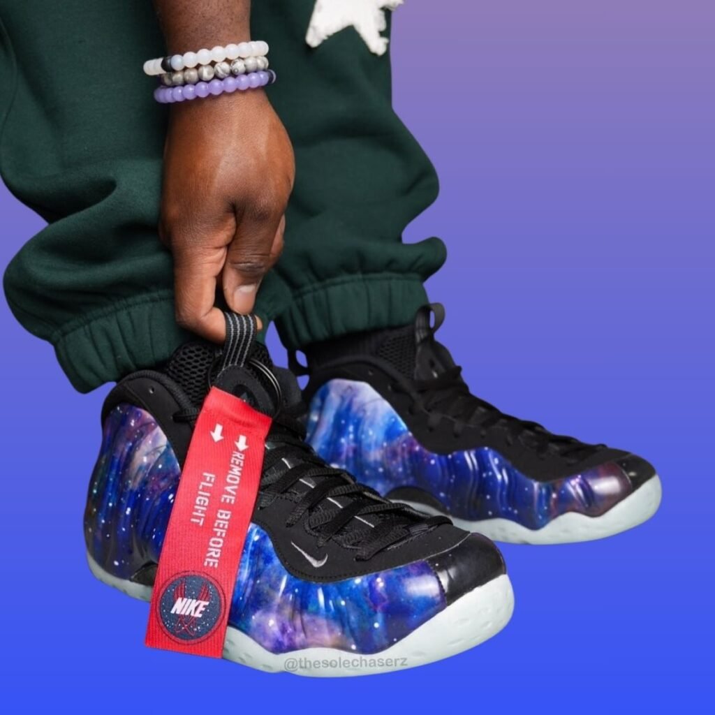 Galaxy Nike Foamposite One 2025 On-Feet