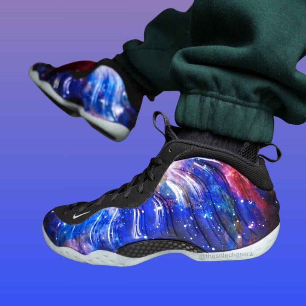 Galaxy Nike Foamposite One 2025 On-Feet