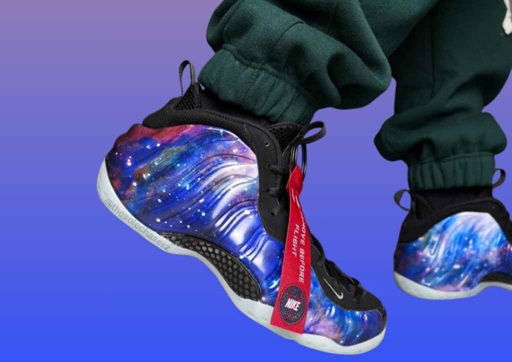 Galaxy Nike Foamposite One 2025 On-Feet