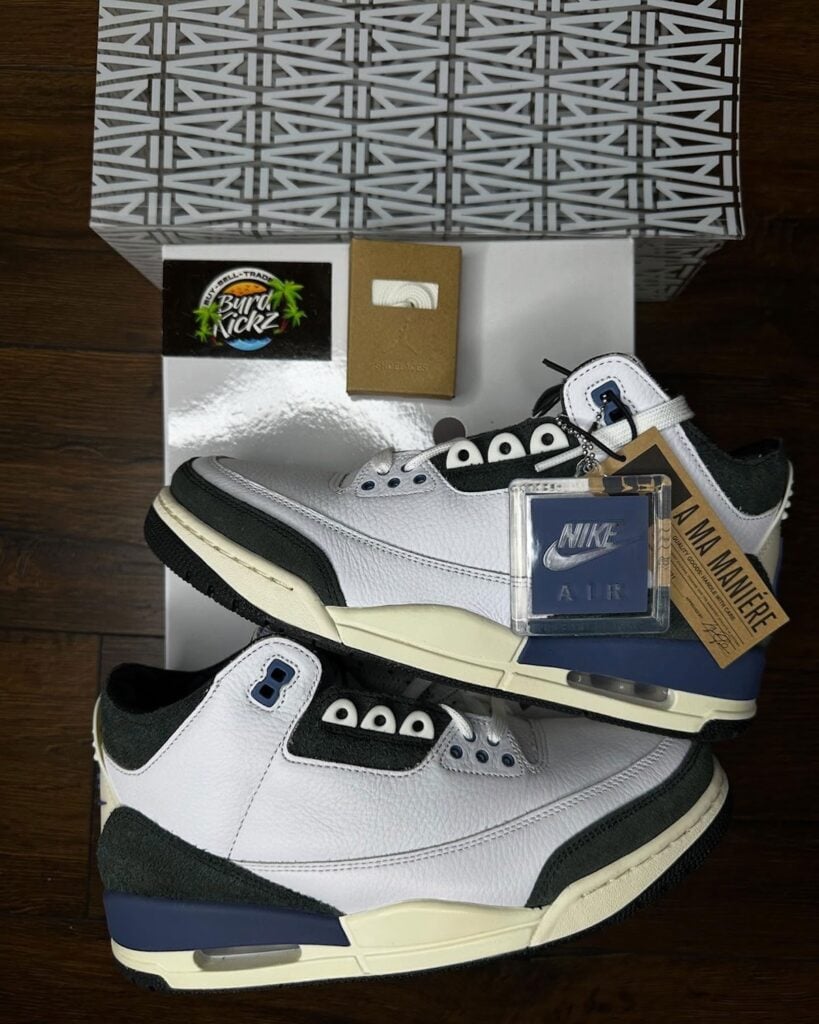 A Ma Maniere Air Jordan 3 Diffused Blue HV8571-100