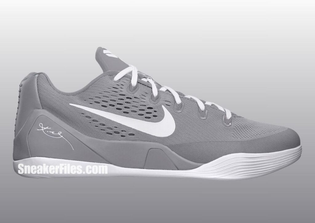 Nike Kobe 9 EM Low Protro Wolf Grey Team Bank IH1401-100