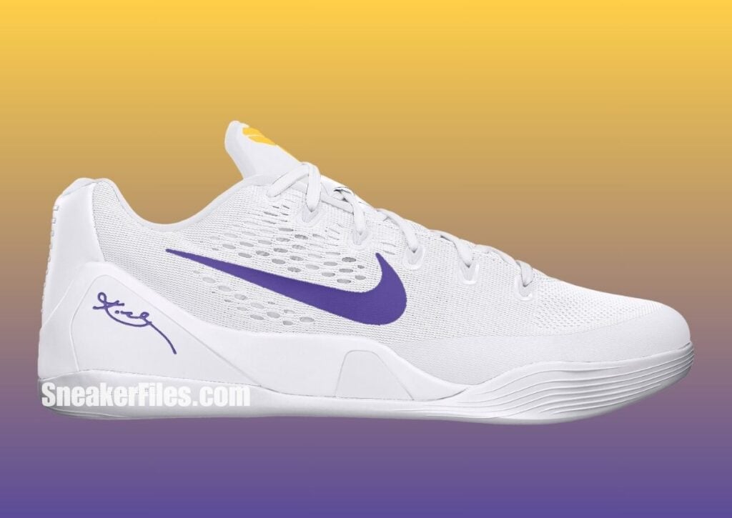 Nike Kobe 9 EM Low Protro White Purple Team Bank IH1401-100