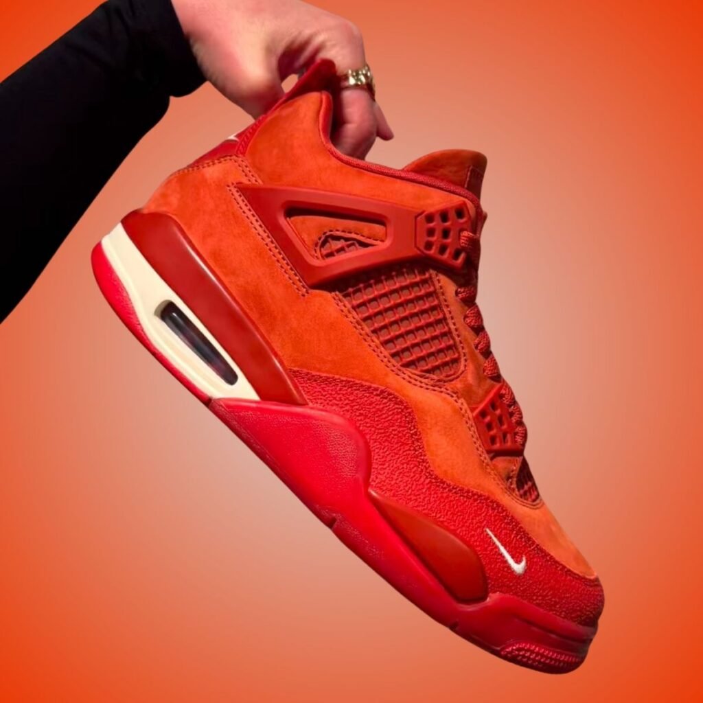 Nigel Sylvester Air Jordan 4 Brick by Brick Firewood Orange HF4340-800