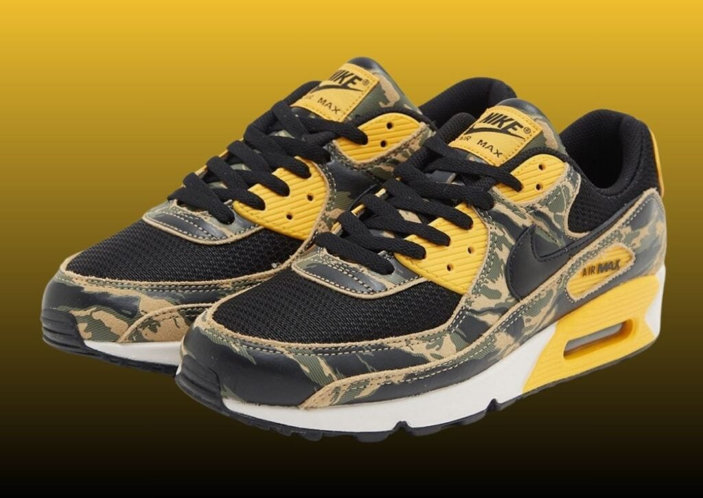 Nike Air Max 90 Camo University Gold IF1721-001