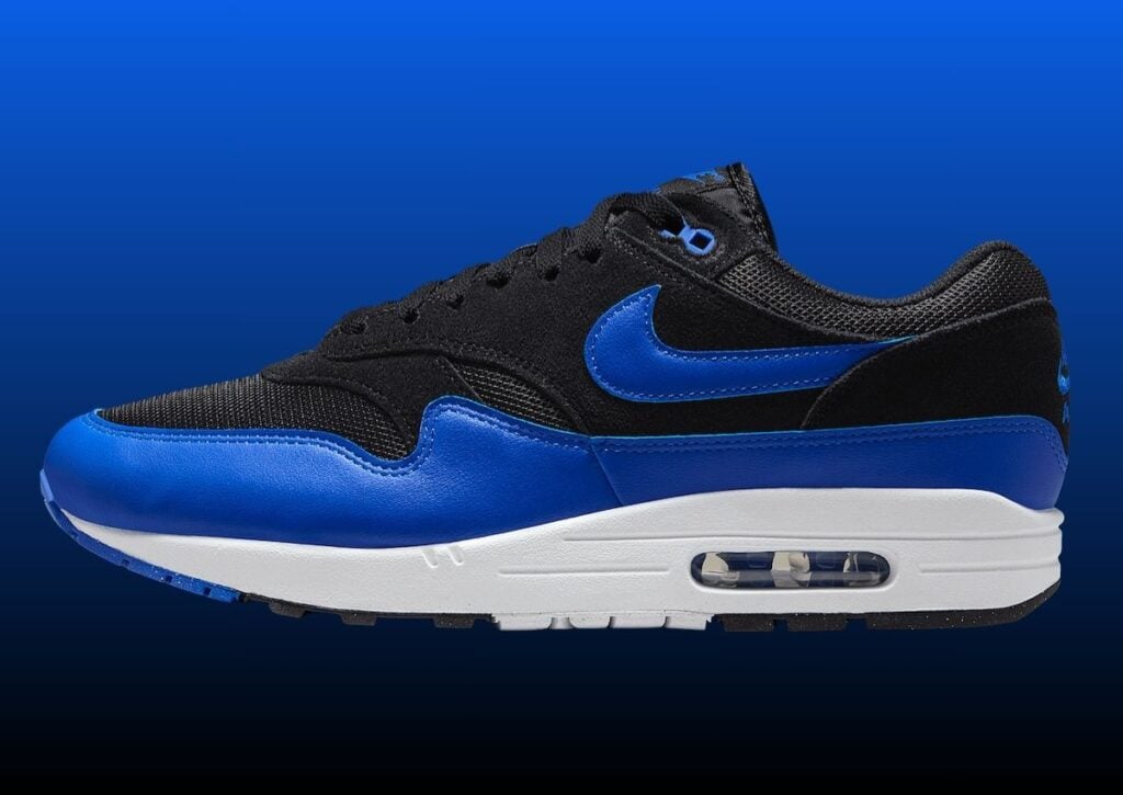 Nike Air Max 1 Black Hyper Royal FZ5808-010