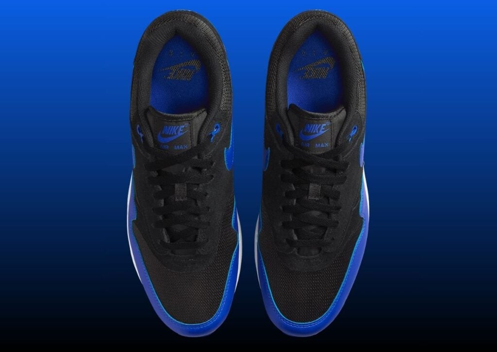 Nike Air Max 1 Black Hyper Royal FZ5808-010