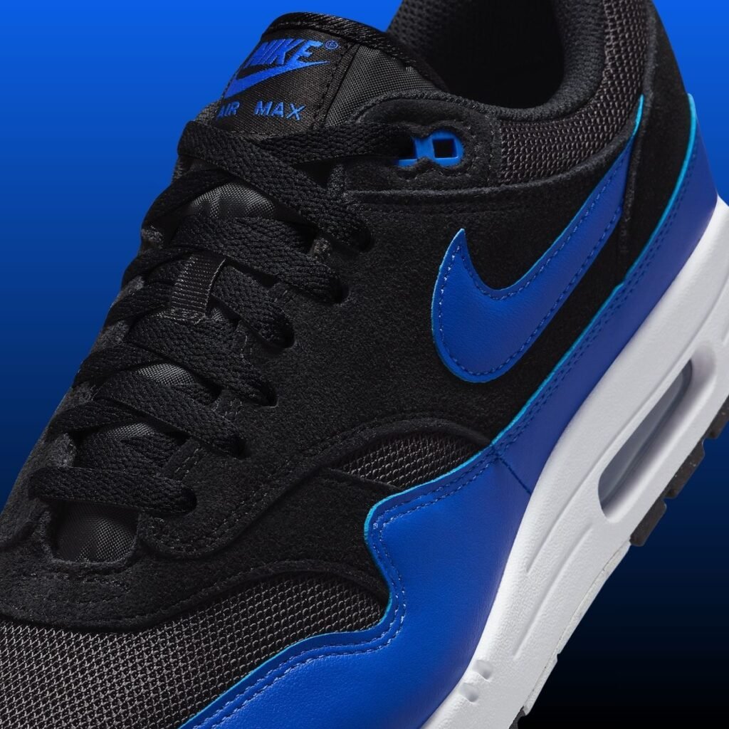 Nike Air Max 1 Black Hyper Royal FZ5808-010