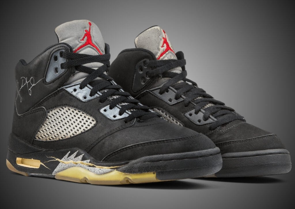 Air Jordan 5 OG Black Metallic 1990