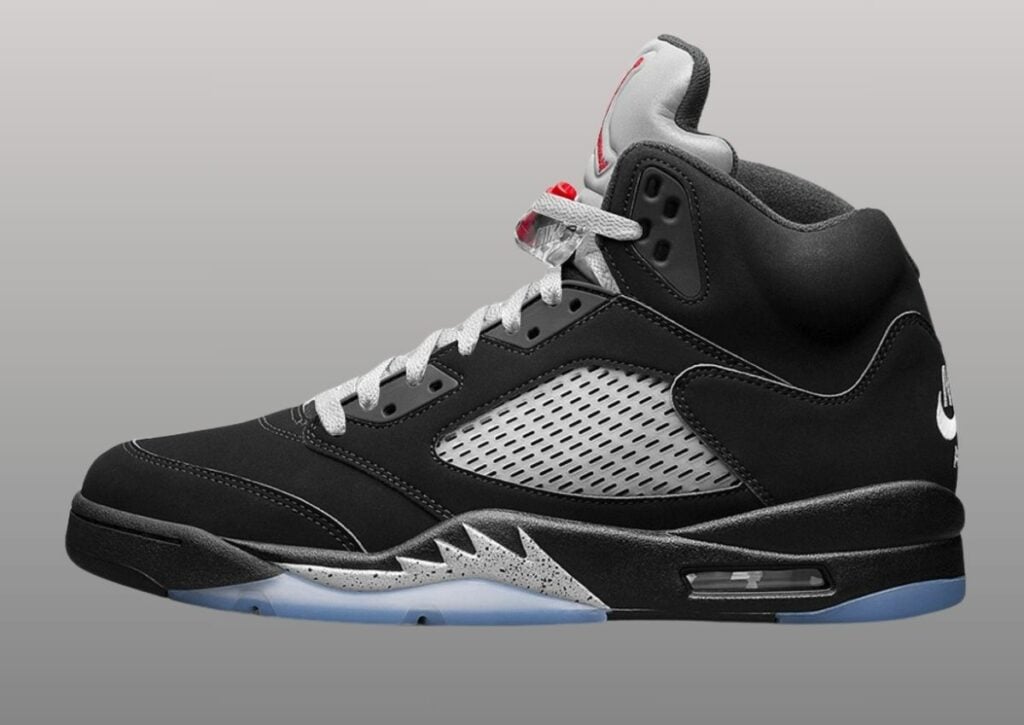 Air Jordan 5 Black Metallic Reimagined HF3975-001