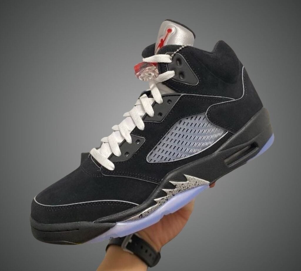 Air Jordan 5 Black Metallic Reimagined HF3975-001