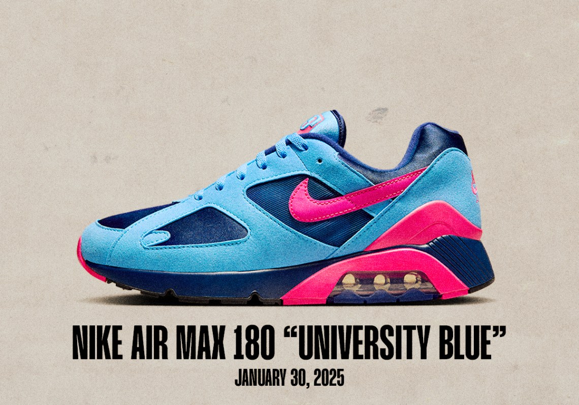 Sneaker Releases January 26 February 1 2025 Nike Air Max 180 University Blue