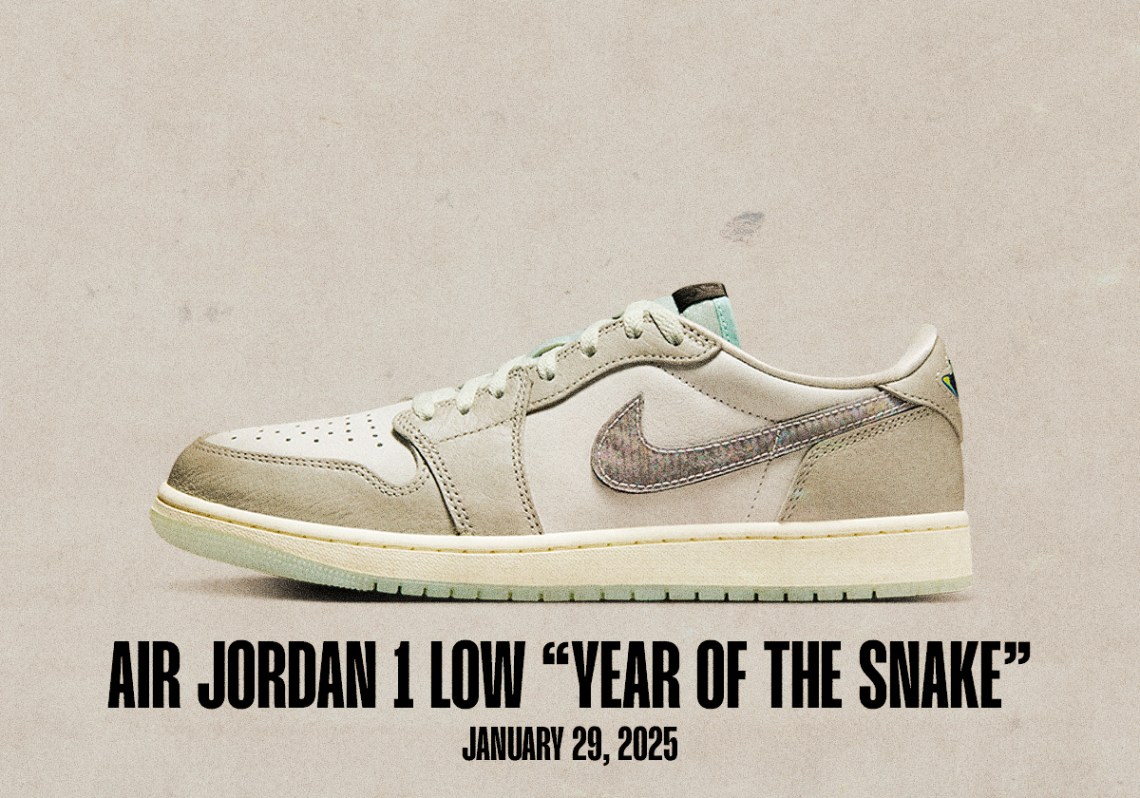 Sneaker Releases January 26 February 1 2025 Air Jordan 1 Low Og Year Of The Snake