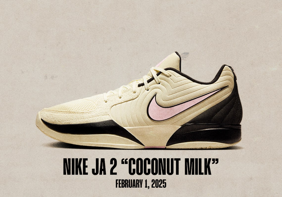 Sneaker Releases January 26 February 1 2025 Nike Ja 2 Coconut Milk