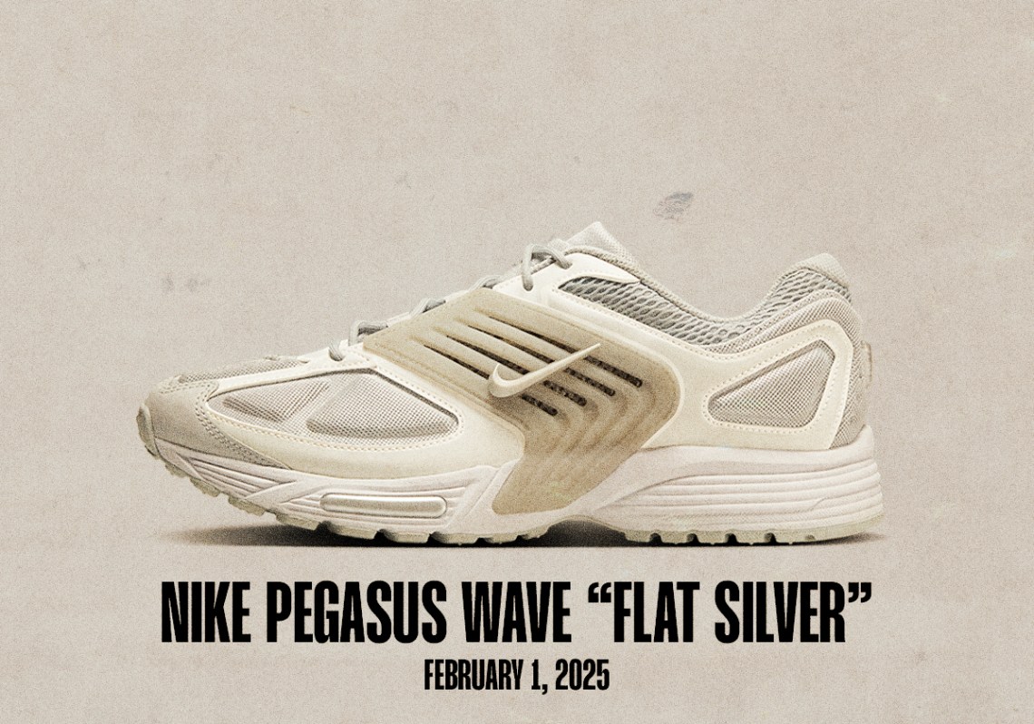 Sneaker Releases January 26 February 1 2025 Nike Pegasus Wave Flat Silver