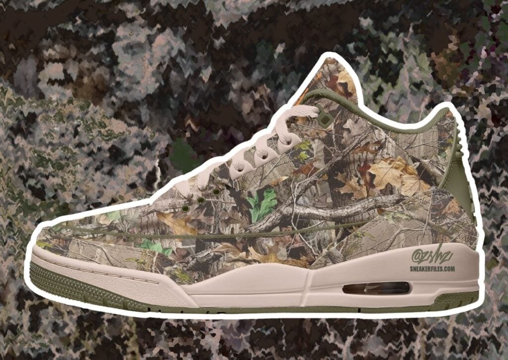 Air Jordan 3 Realtree Camo DN3707-202 2025