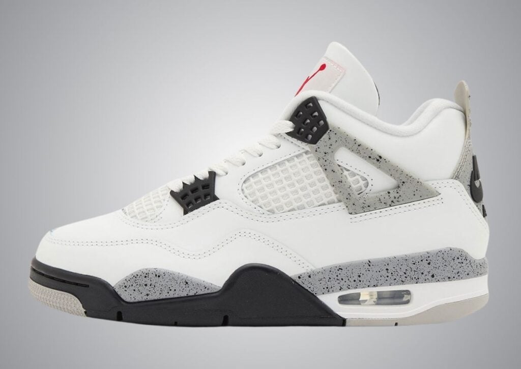 White Cement Air Jordan 4 2025 FV5029-100