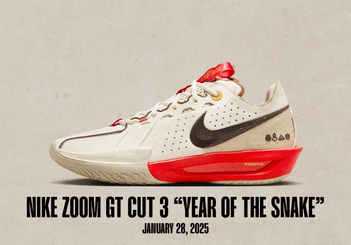 Sneaker Releases January 26 February 1 2025 Nike Gt Cut 3 Year Of The Snake