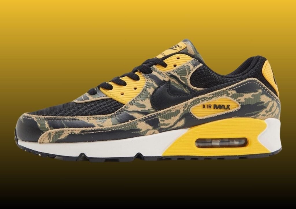 Nike Air Max 90 Camo University Gold IF1721-001