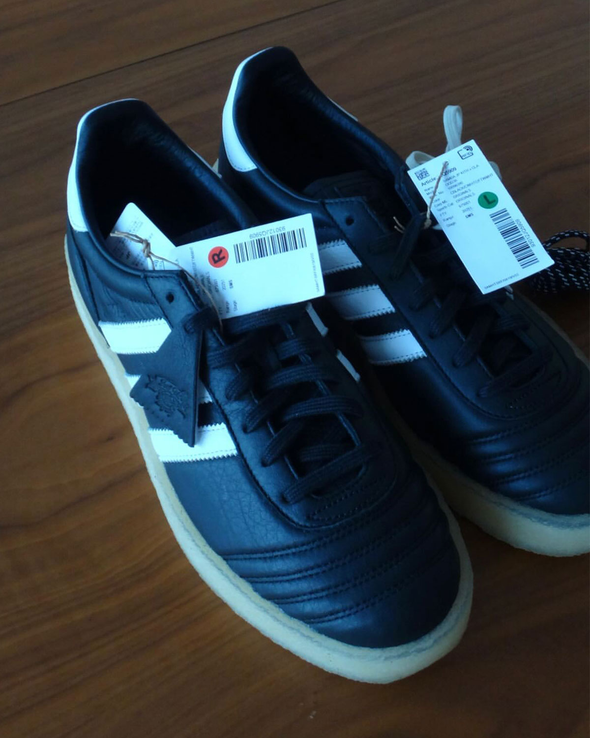 Ronnie Fieg Kith Adidas Samba Clarks Black White 1