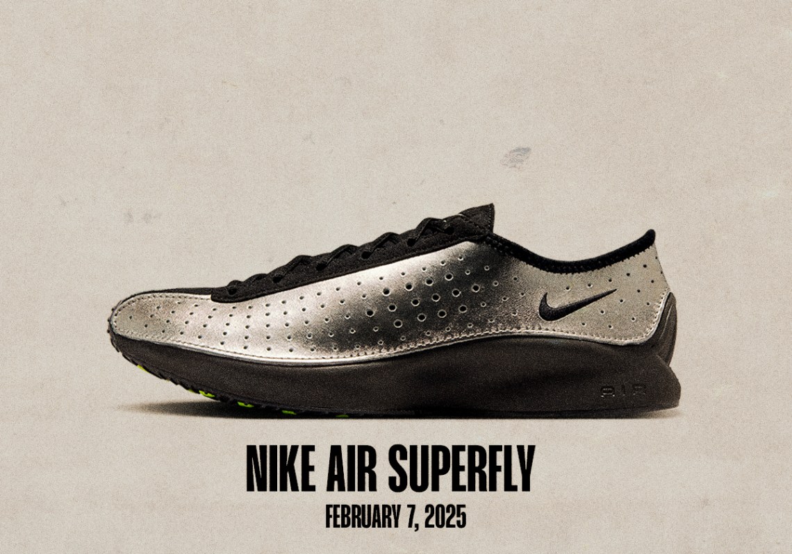 Sneaker Releases February 2 February 8 2025 Nike Air Superfly Silver