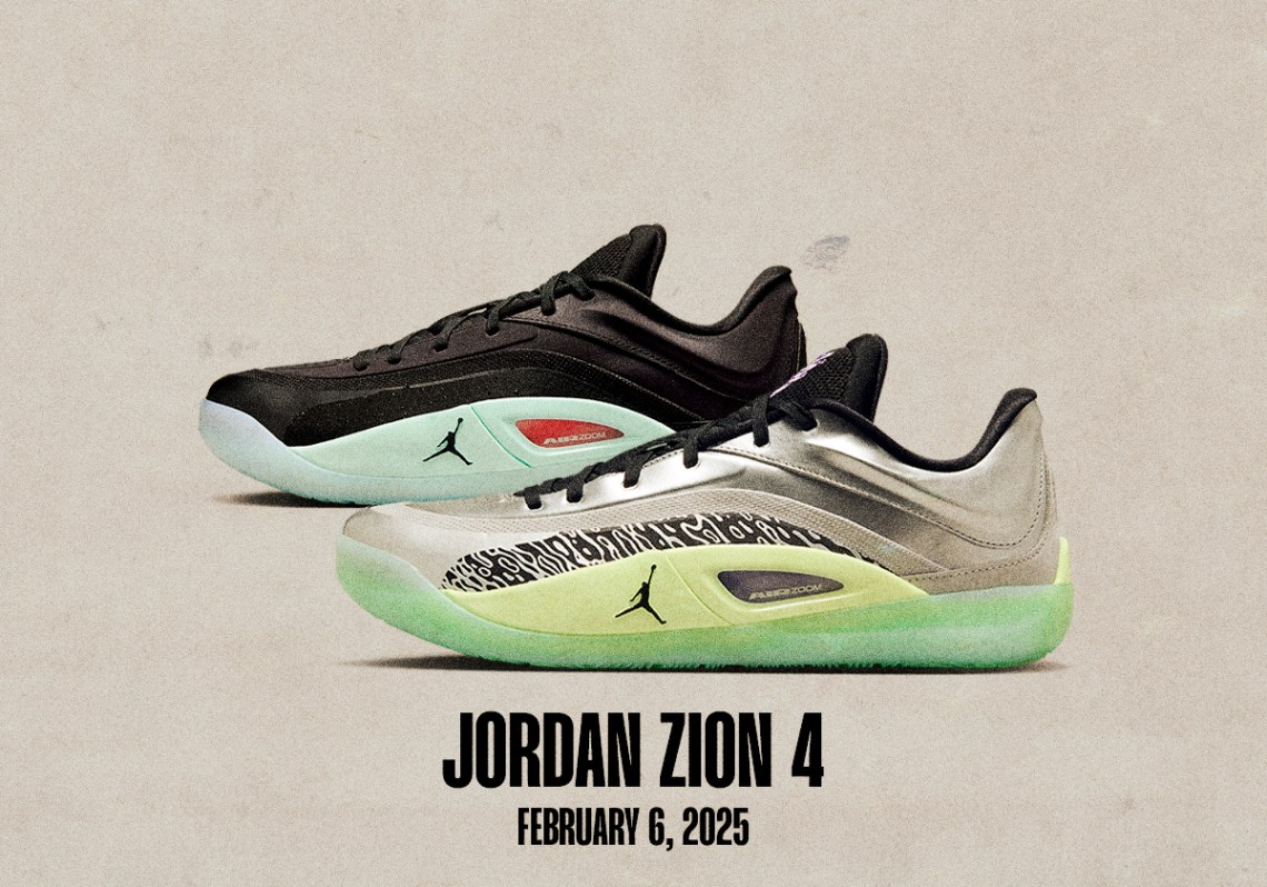 Sneaker Releases February 2 February 8 2025 Jordan Zion 4