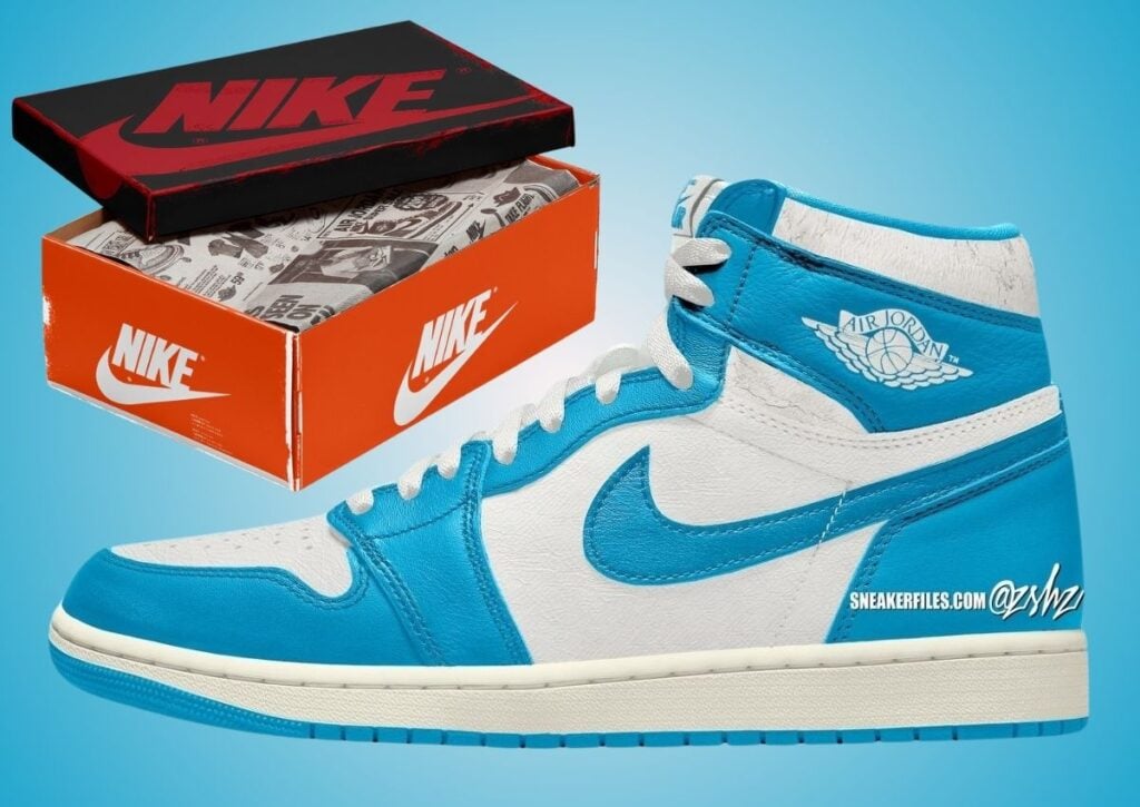 Air Jordan 1 High OG UNC Reimagined 2025 Packaging