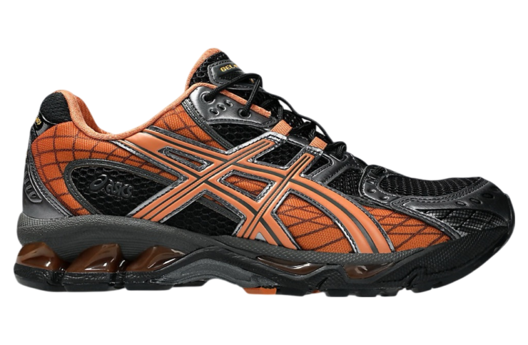 Asics GEL-Nimbus 10.1 Black / Rust Orange – Jan 2025 – 1203A543-004