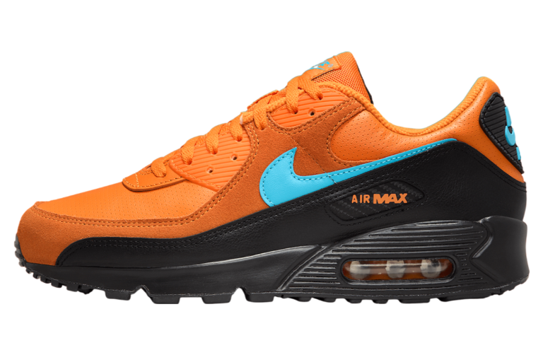 Nike Air Max 90 Mandarin Mandarin / Blue Fury – Mar 2025 – IF0670-800