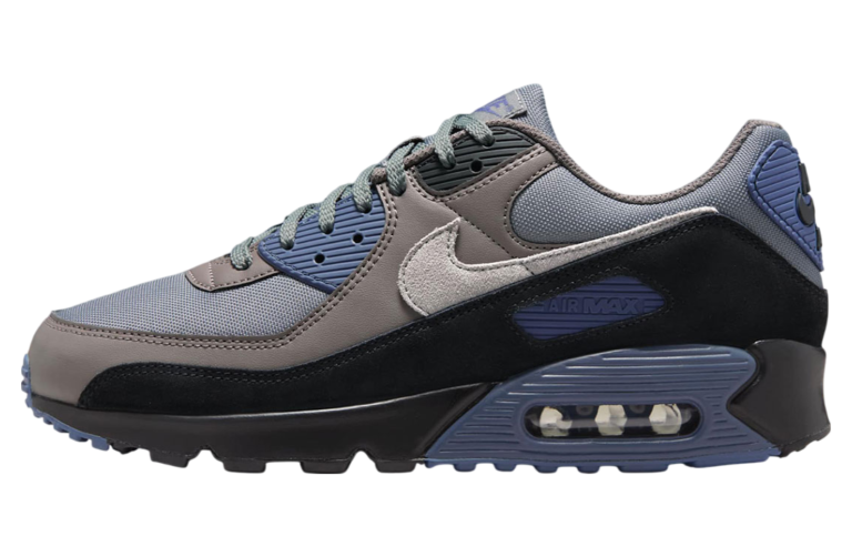 Nike Air Max 90 Smoke Grey / Diffused Blue – Mar 2025 – IB6392-001