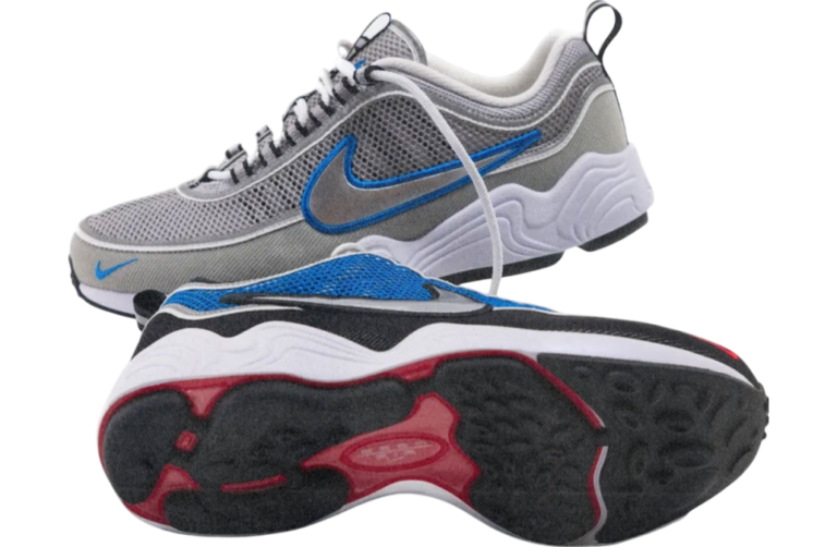 Price: $160 Nike Air Zoom Spiridon Metallic Silver / White – Mar 2025 – HF9117-003
