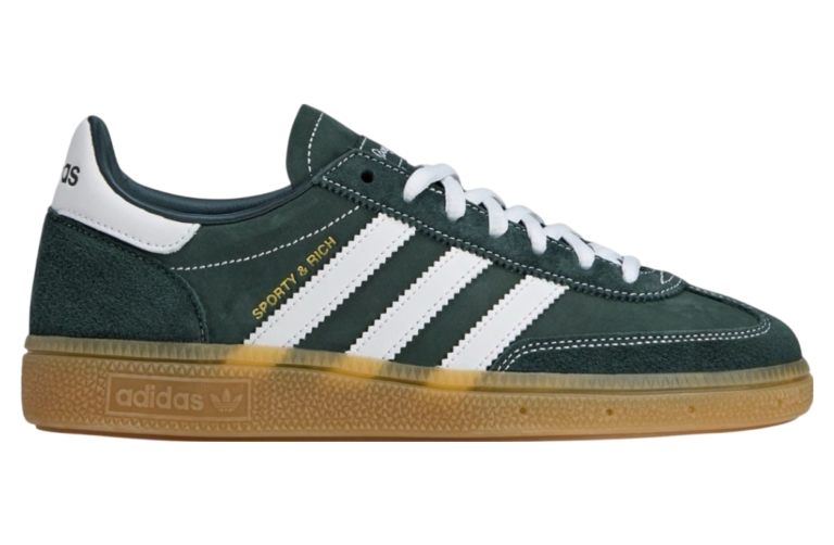 Sporty & Rich x Adidas Handball Spezial Night Dark Green Dark Green / Cloud White – Jan 2025 – JP7067