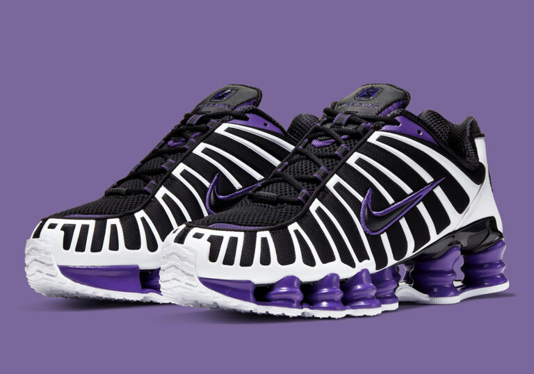 Nike Shox TL “Black/White/Court Purple” AV3595-008