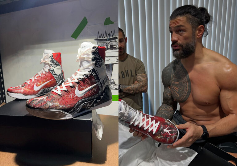 Roman Reigns Raw On Netflix Nike Kobe 9s