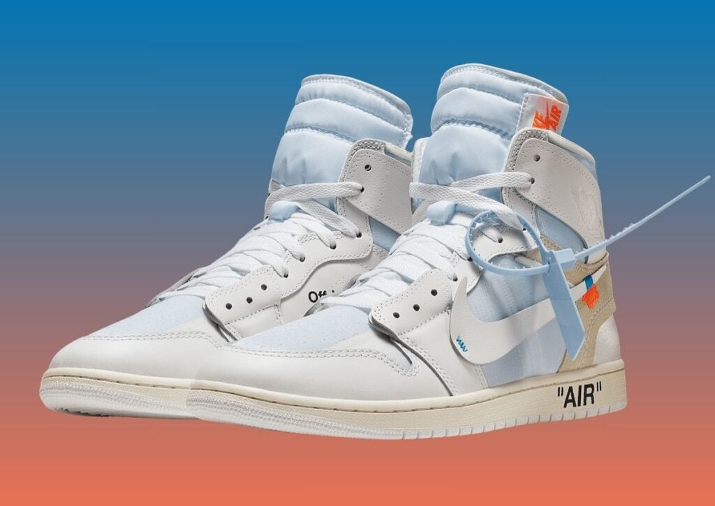 Off-White x Air Jordan 1 High OG Alaska White AA3834-100