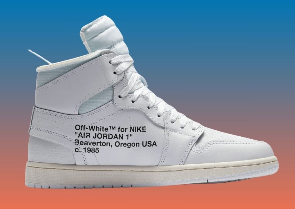 Off-White x Air Jordan 1 High OG Alaska White AA3834-100