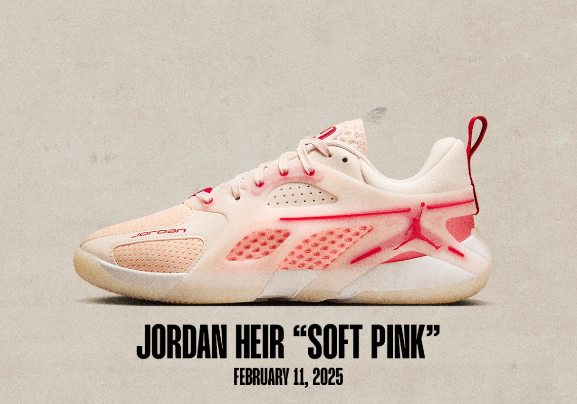 Sneaker Releases February 9 February 15 Jordan Heir Soft Pink