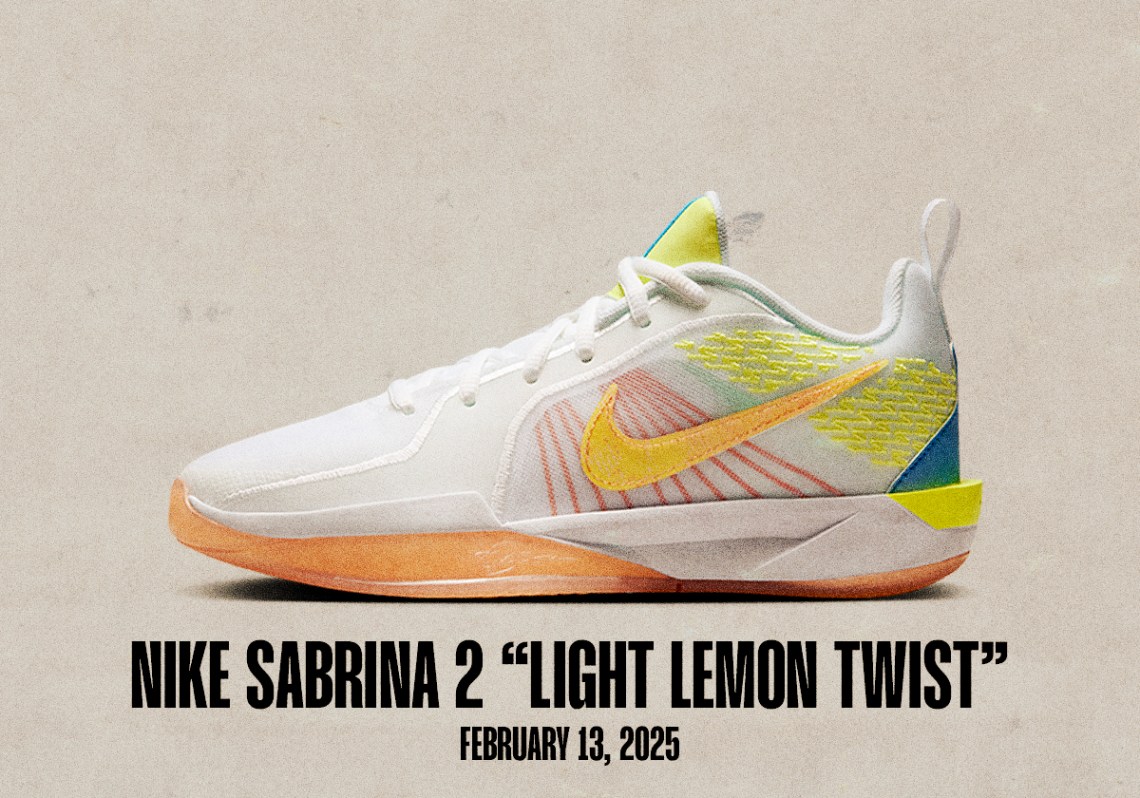 Sneaker Releases February 9 February 15 Nike Sabrina 2 Light Lemon Twist