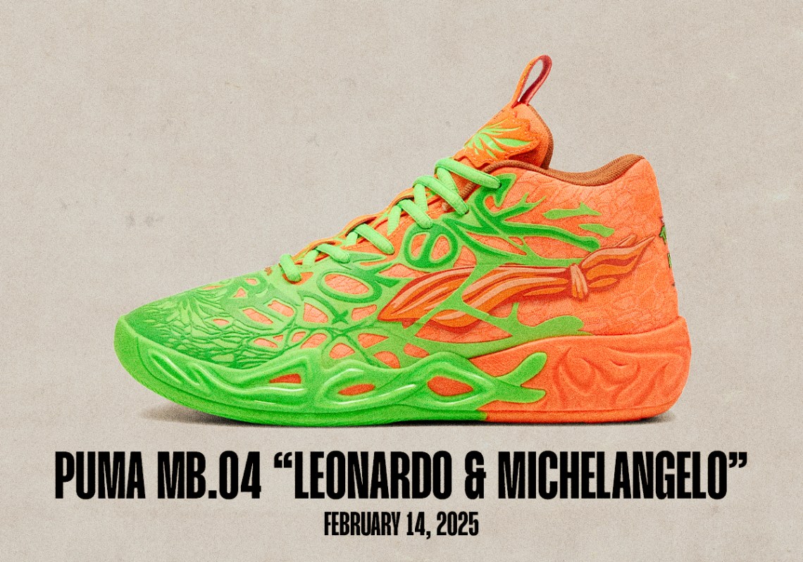 Sneaker Releases February 9 February 15 Puma Mb 04 Tmnt Leonardo Michelangelo