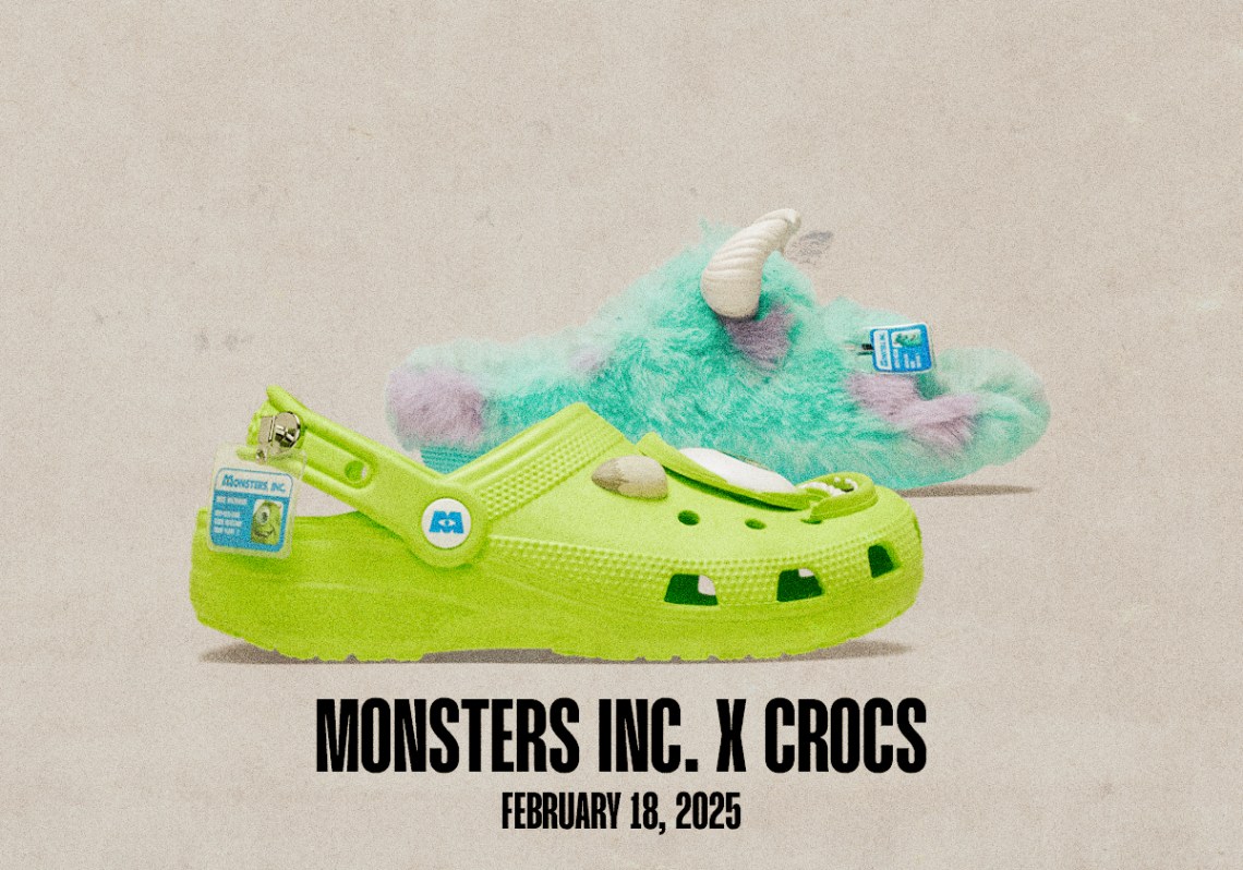 Sneaker Releases February 16 February 22 Crocs Monsters Inc