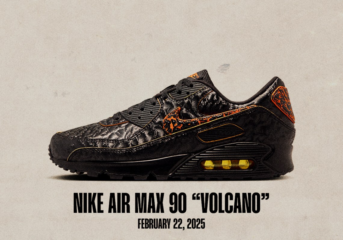 Sneaker Releases February 16 February 22 Nike Air Max 90 Volcano