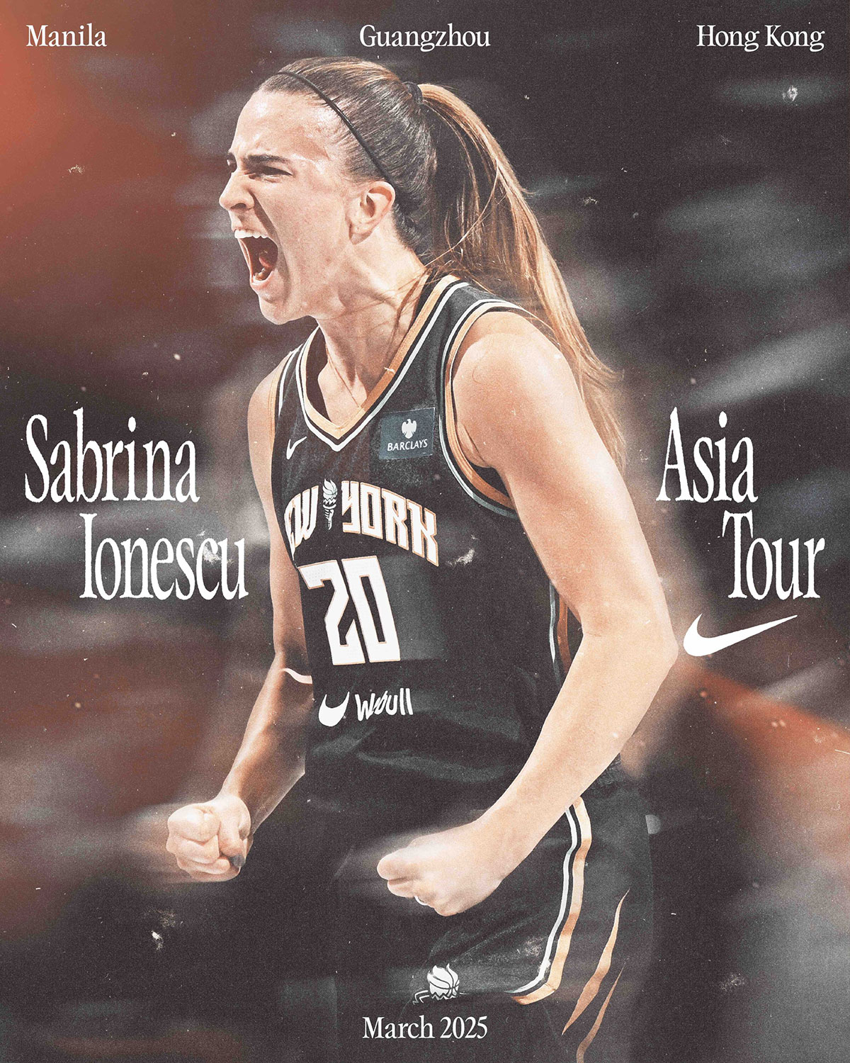 Sabrina Ionescu Nike Asia Tour 2025 1