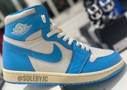 Detailed Look At The Air Jordan 1 "UNC Reimagined"