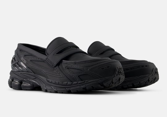 New Balance Executes Their 1906L Loafer In Black Leather