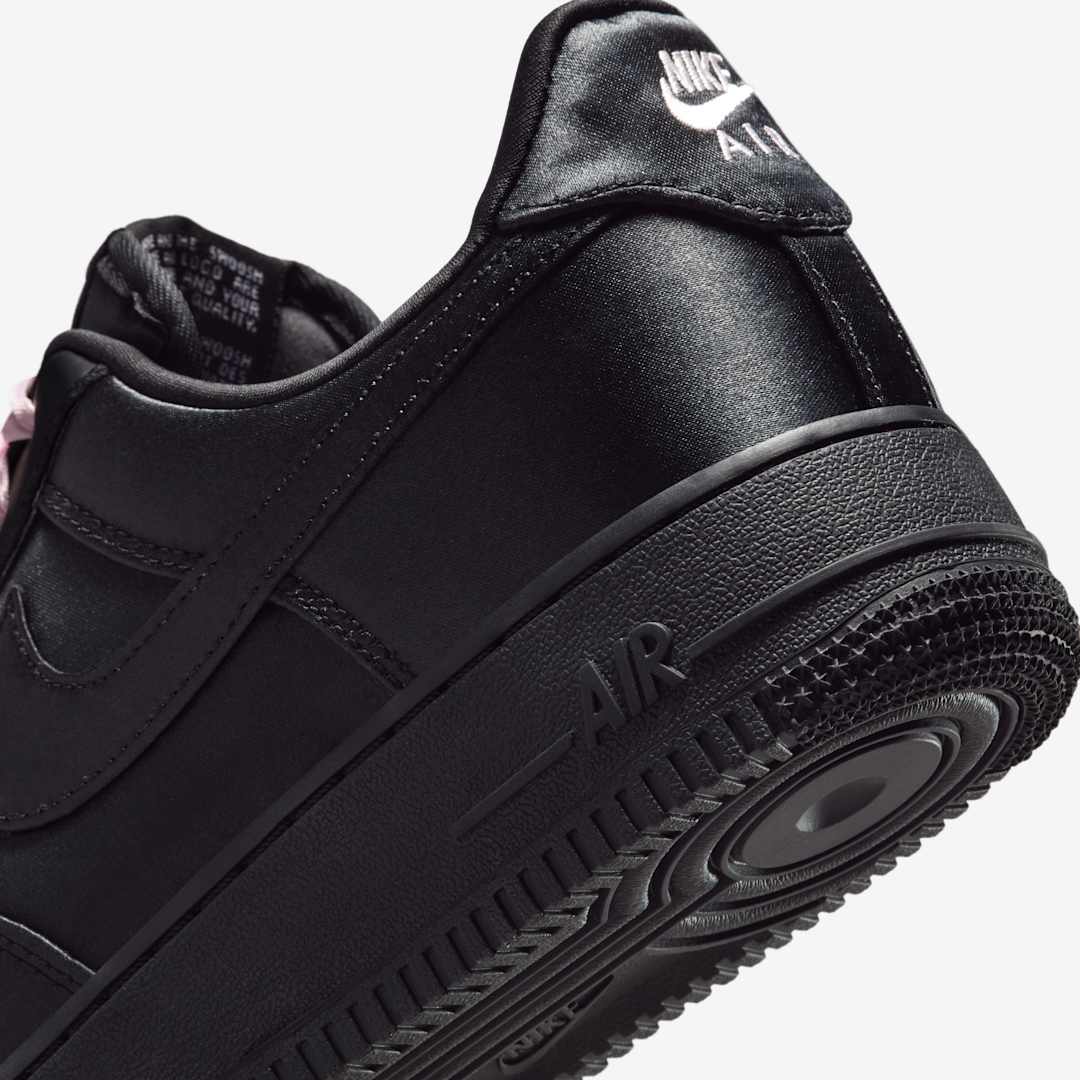 Nike Air Force 1 Low WMNS "Black Satin" IH2034-010 Release Date, Price & Where to Buy 2025 7 Nike Air Force 1 Low WMNS IH2034-010