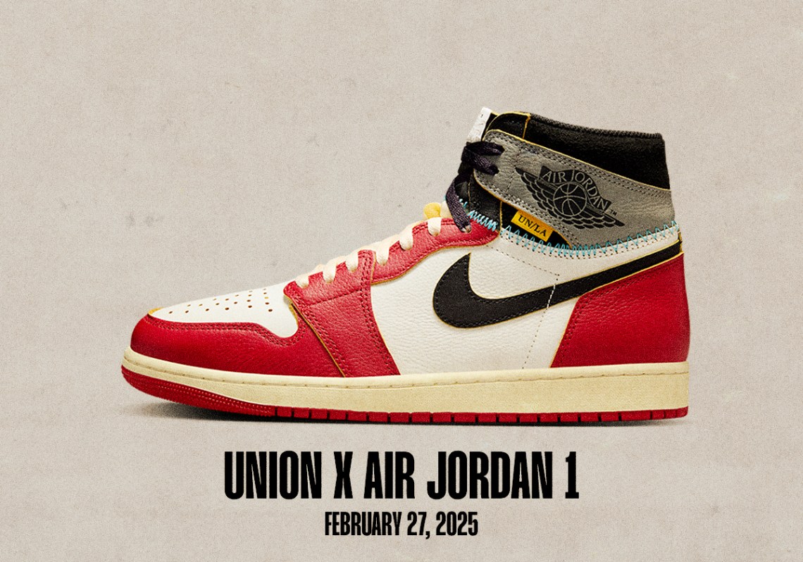 Sneaker Releases February 23 March 1 Union Air Jordan 1