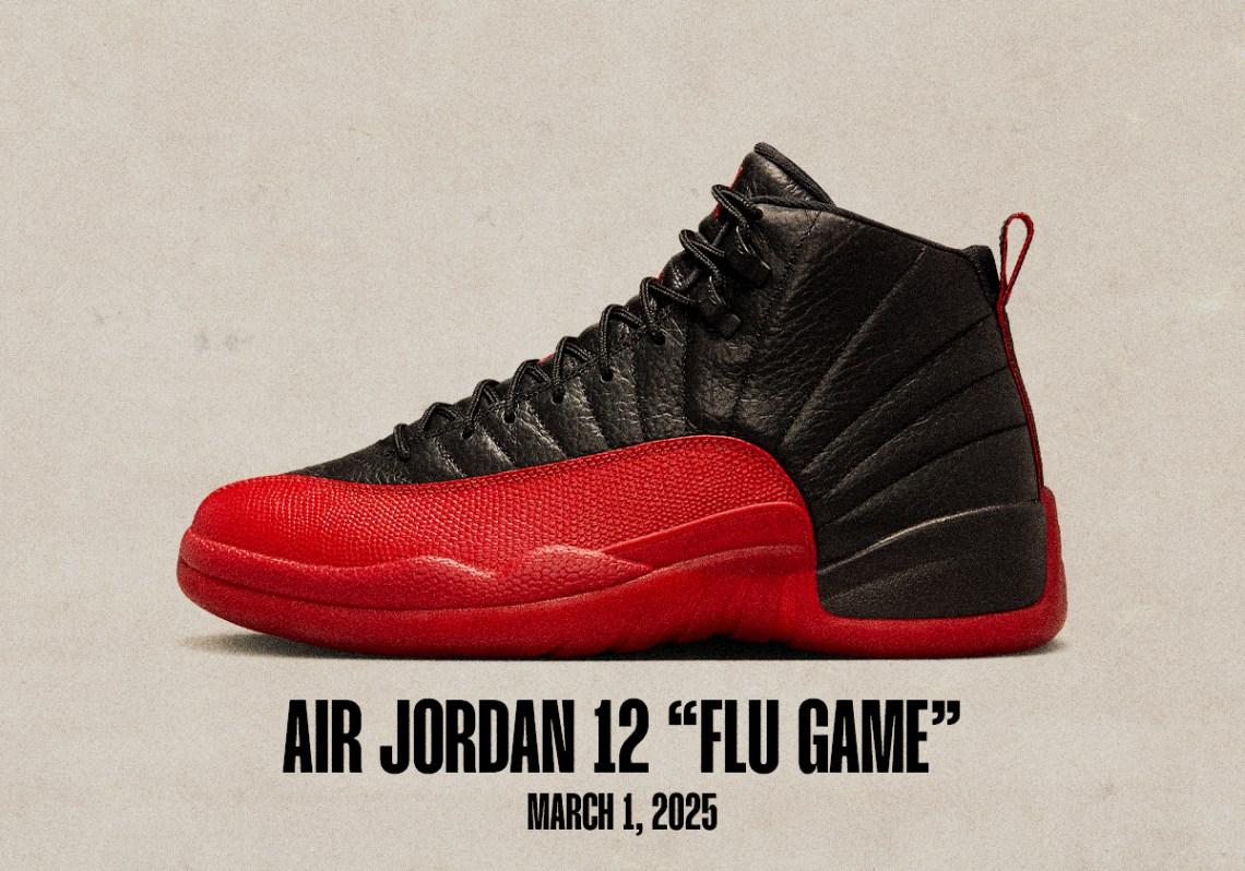 Sneaker Releases February 23 March 1 Air Jordan 12 Flu Game